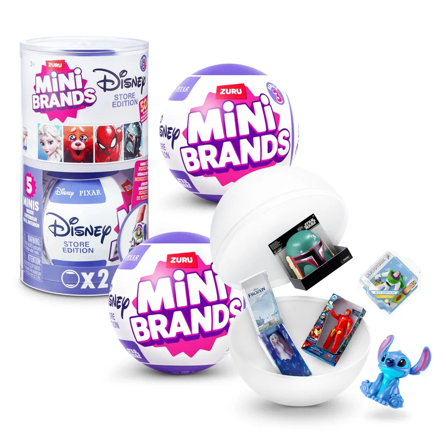 Mini Brands Disney Store edition capsule photo