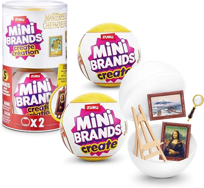 Mini Brands Create Mini Masterpieces set product photo