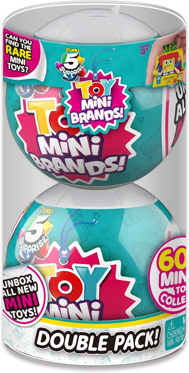 5 Surprise Toy Mini Brands Series 1 two-pack product photo