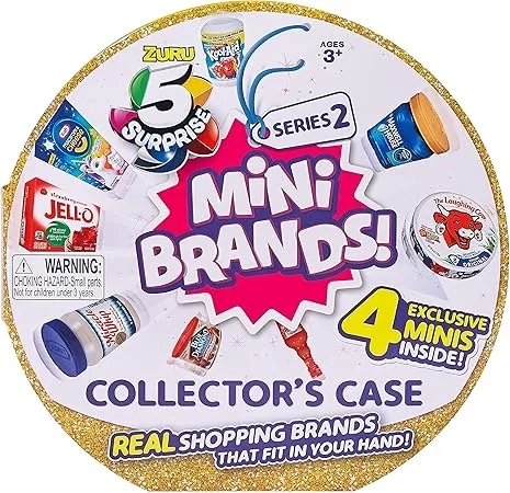Mini Brands Series 2 collector case with exclusive bonus miniatures