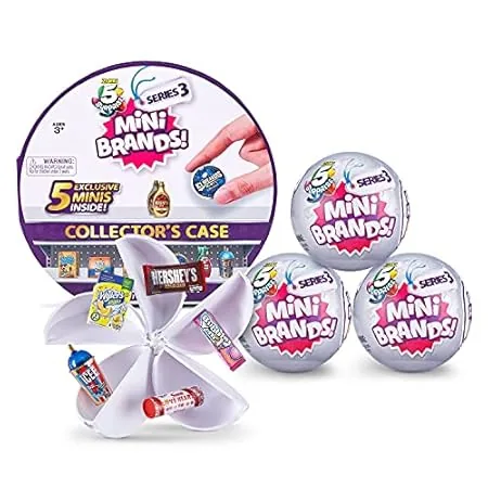 Mini Brands Series 3 collector kit with carrying case