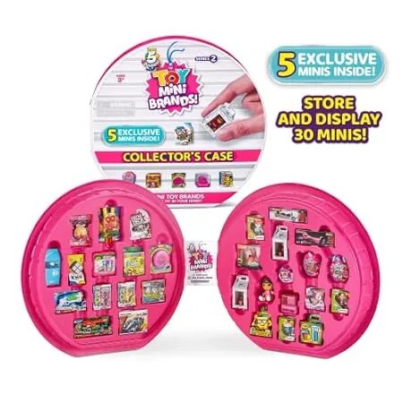 Toy Mini Brands Series 2 dual-sided collector case