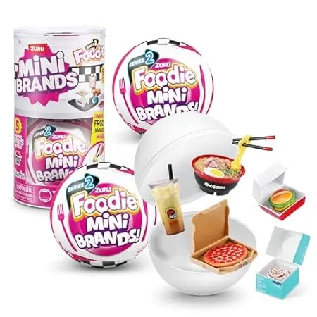 Mini Brands Foodie Series 2 twin pack capsules product photo