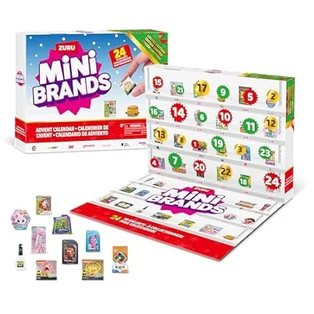 Mini Brands advent calendar box product photo